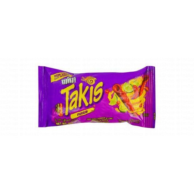 Takis Fuego Mini Extreme Hot Chili Pepper & Lime Tortilla Chips