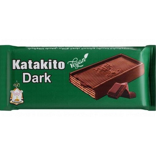 El Shamadan Katakito Dark Chocolate Coated Wafer with Cream - vegan
