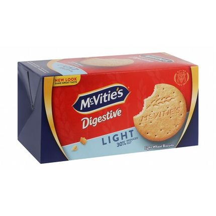 McVitie's Light Digestive Biscuits - hydrogenated vegetable oil free, artificial colors free, artificial flavors free