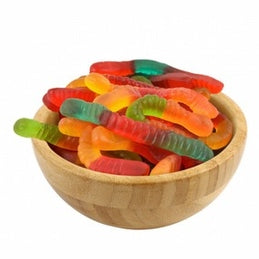 Worm Shaped Jelly Candies