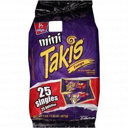 Takis Mini Fuego Hot Chili Pepper & Lime Corn Snacks