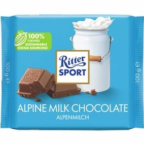 لوح شوكولاتة الحليب الألب من ريتر سبورت