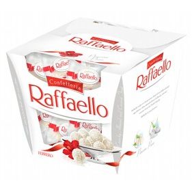 قطع شوكولاتة رافاييلو البيضاء