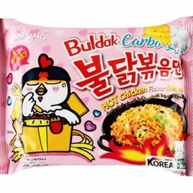 Samyang Buldak Instant Carbo Stir-Fried Ramen Noodles Hot Chicken Flavor
