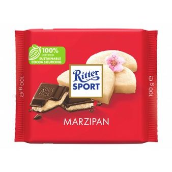 لوح شوكولاتة ريتر سبورت مع حلوى المارزيبان
