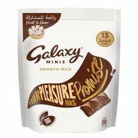 Galaxy Mini Smooth Milk Chocolate Bars (13 Pieces)