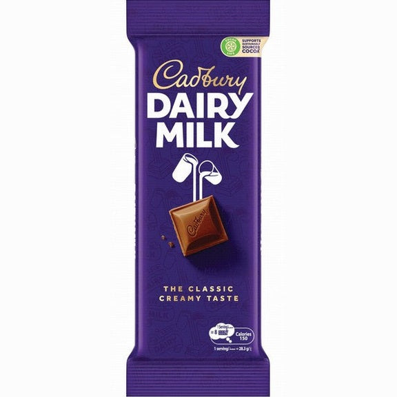 Cadbury Dairy Milk Classic Chocolate Slab