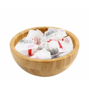 قطع الشوكولاتة البيضاء الصغيرة رولانا مع جوز الهند