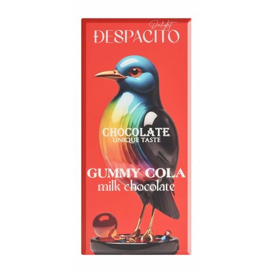 Despacito Milk Chocolate Slab with Cola Gummy