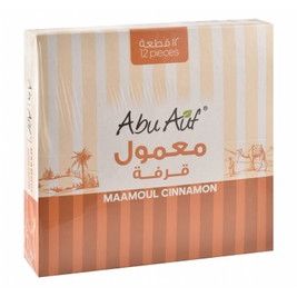 معمول أبو عوف محشو بالتمر المجدول والقرفة - خالٍ من المواد الحافظة، والألوان الاصطناعية، والنكهات الاصطناعية.