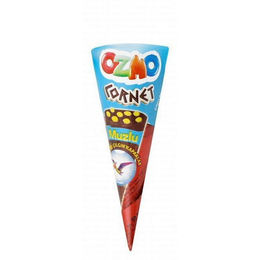 كأس الآيس كريم المخروطي بنكهة الموز من أوزمو