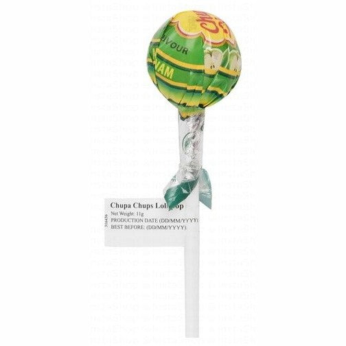 Chupa Chups Lollipop Green Apple Flavor