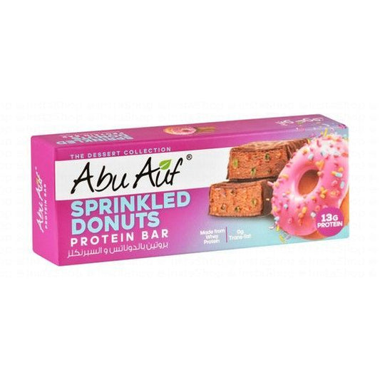 Abu Auf 13g Whey Protein Bar Sprinkled Donuts Flavor - trans fat free
