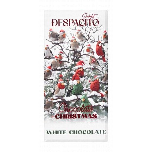 Despacito Delight Christmas White Chocolate Slab