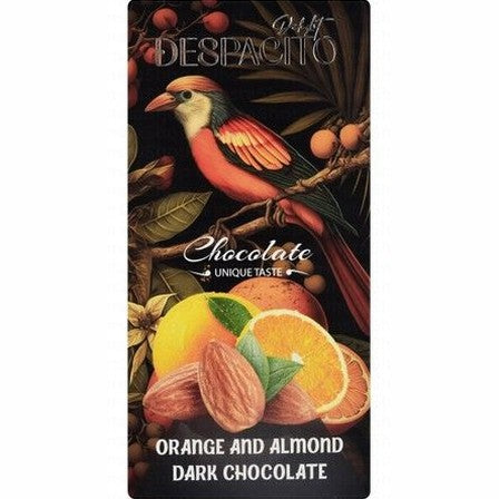 Despacito Dark Chocolate Slab with Orange & Almond