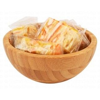 Yellow Nougats Filled with Peanuts