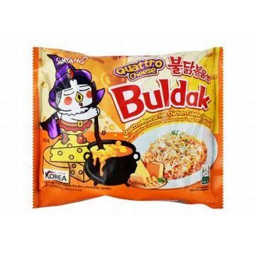 Samyang Buldak Instant Ramen Noodles Quattro Cheese Hot Chicken Flavor