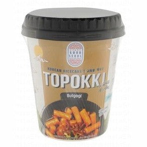Good Seoul Instant Topokki Korean Rice Cake Bulgogi Flavor