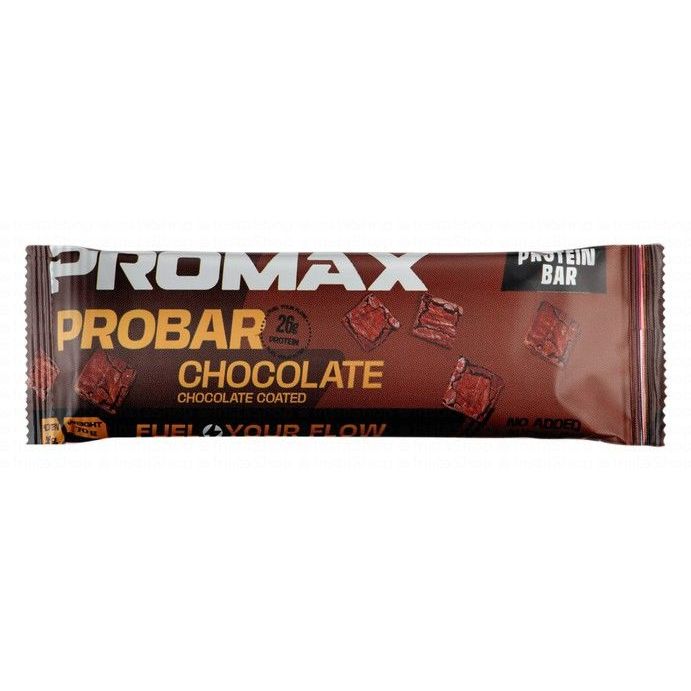 Promax Probar Chocolate Coated 26g Protein Bar with Chocolate Brownie - no added sugar