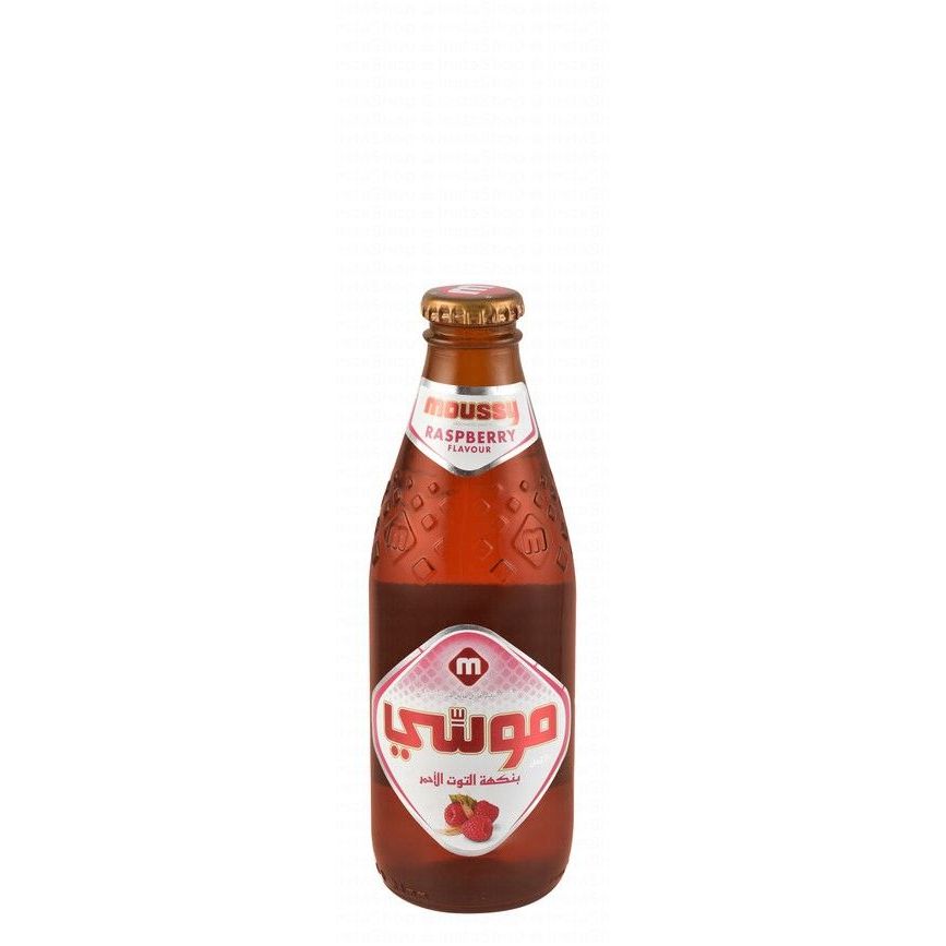 Moussy Non-Alcoholic Malt Beverage Raspberry Flavor