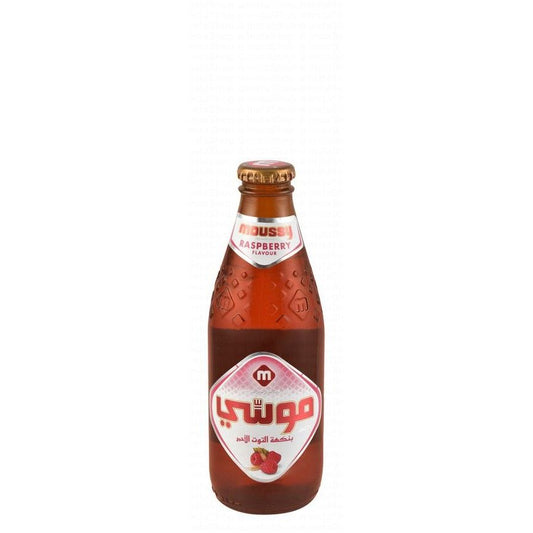 Moussy Non-Alcoholic Malt Beverage Raspberry Flavor