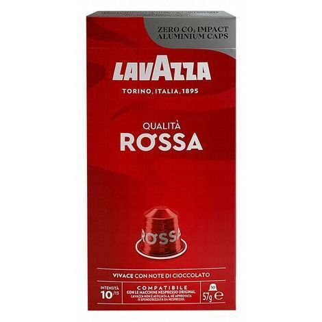 Lavazza Qualita Rossa Espresso Coffee Capsules - Intensity 10