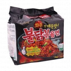 Samyang Buldak Stir-Fried Instant Ramen Noodles Hot Chicken Flavor