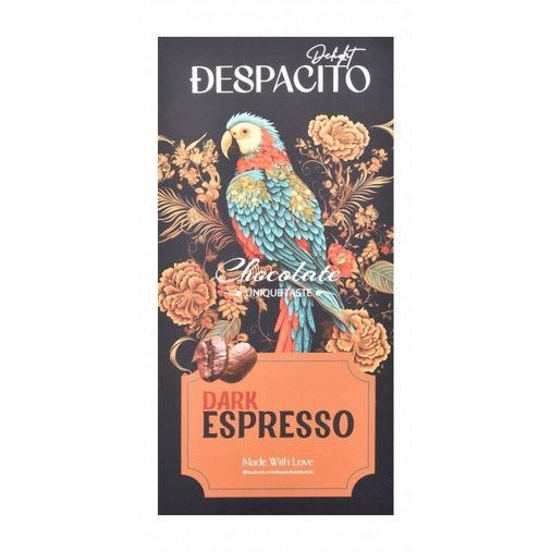 Despacito Dark Chocolate Slab with Espresso